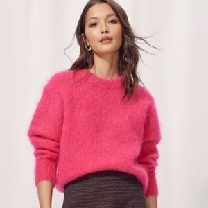 Wilfred Hot Pink Crew Neck Sweater